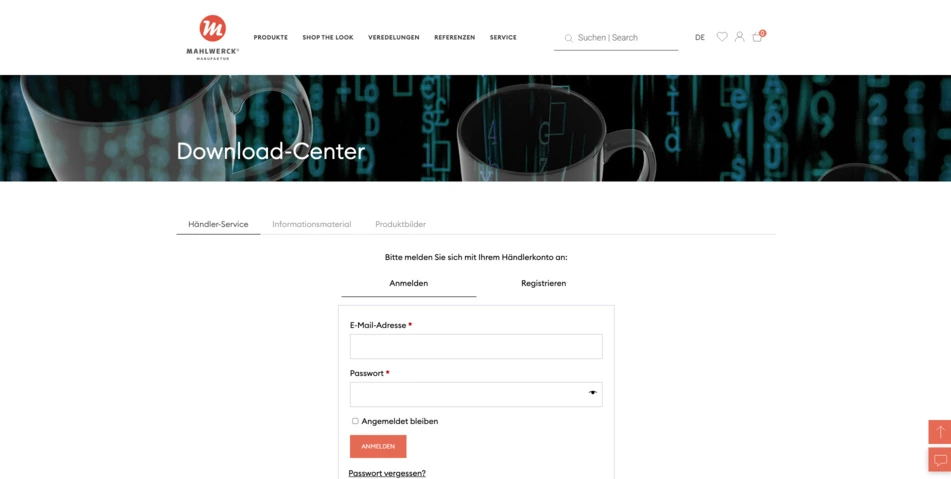 WooCommerce B2B Mahlwerck Shop woogency